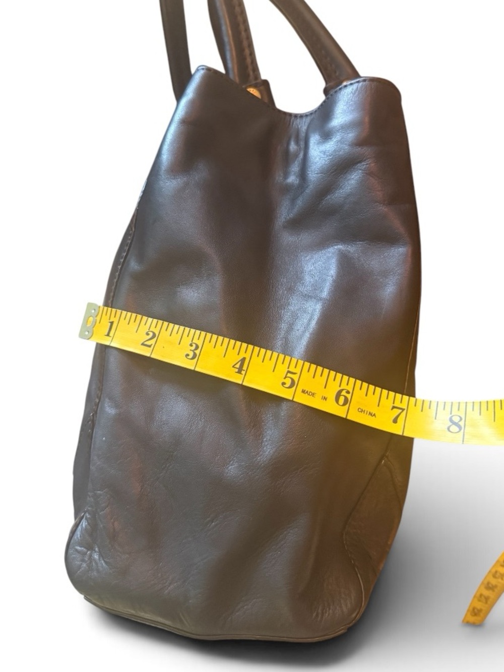 FRYE Melissa Tote Black Leather Shoulder Bag | New Without Tags | MSRP $428 - Picture 8 of 12